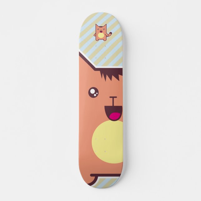 Skate Gato de Kawaii (Frente)