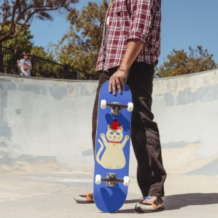 Skate Gato de Natal bonito