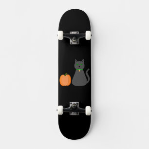 Skate Gato e Abóbora do Halloween