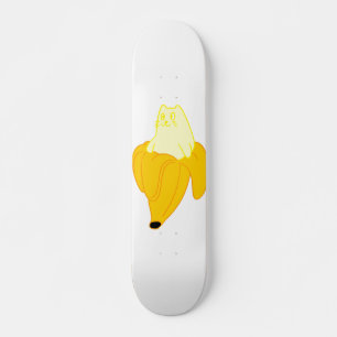 Skate Gato na banana - Escolher cor de fundo