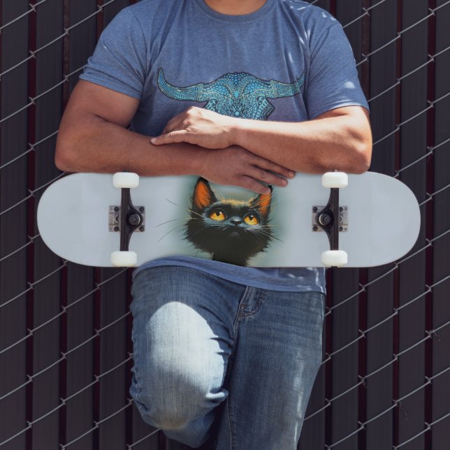 Skate Gato Negro Encantado (Ao ar livre 3)