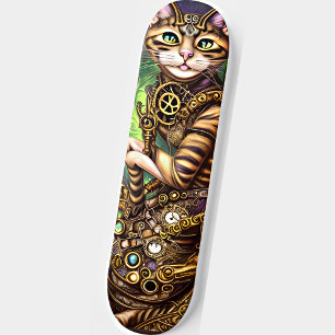 Skate Gato Steampunk