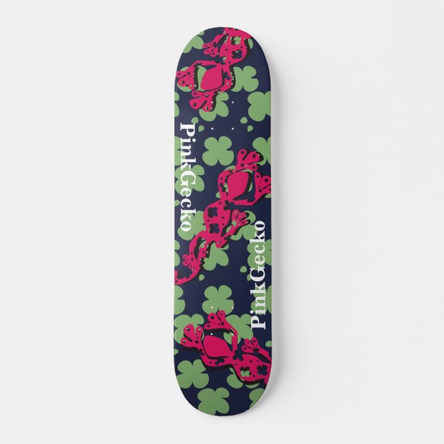Skate Gecko Rosa (Frente)