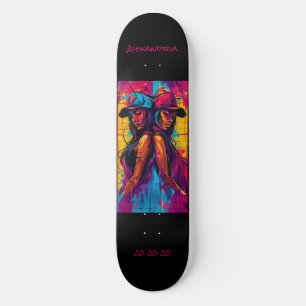 Skate Gemini Astrology Grafitti Personalizado