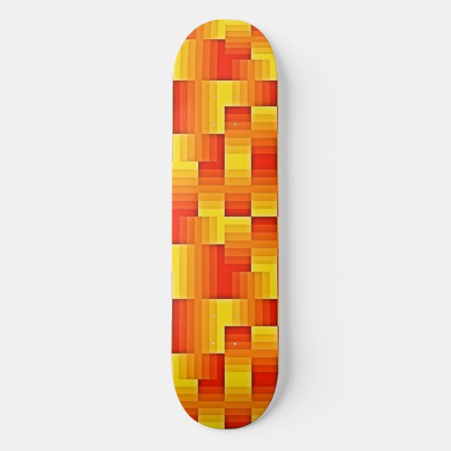 Skate Geo Patterns 2 Skateboards (Frente)