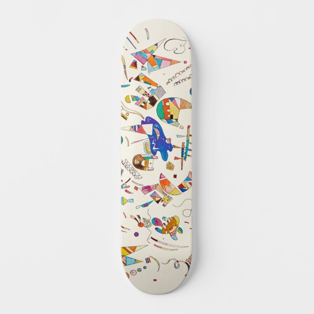 Skate Geometria Biomórfica | Wassily Kandinsky | (Frente)