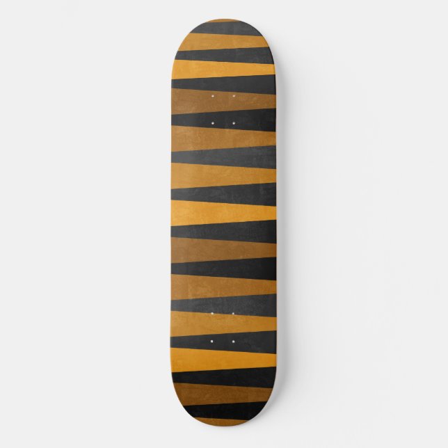 Skate Geometric Black Yellow (Frente)