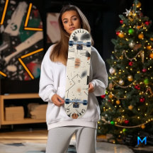 Geométrico minimalista com bege e preto