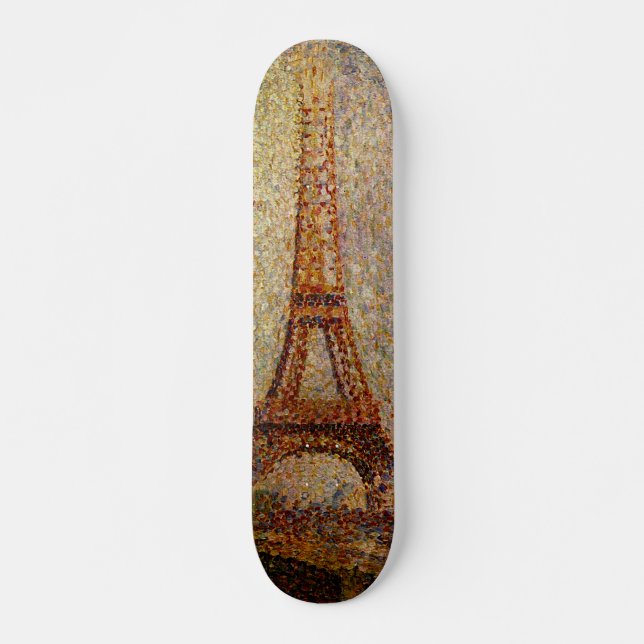 Skate Georges Seurat: A Torre Eiffel (1889) (Frente)