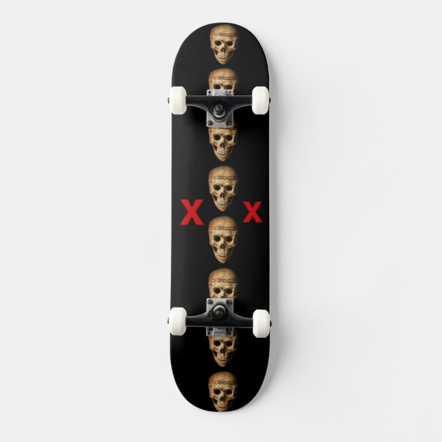 Skate Ghoulish Grinning Skull (Frente)