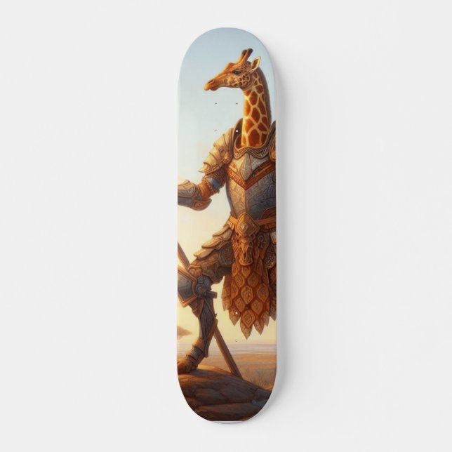 Skate Giraffe guerreiro (Frente)