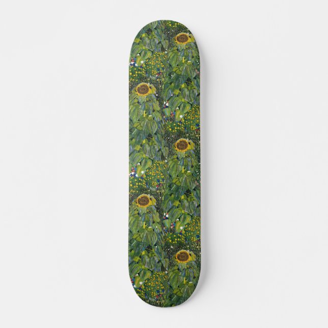 Skate Girassol por Gustav Klimt (Frente)