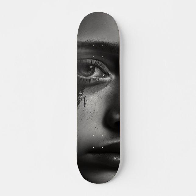 Skate Girl with tears (Frente)