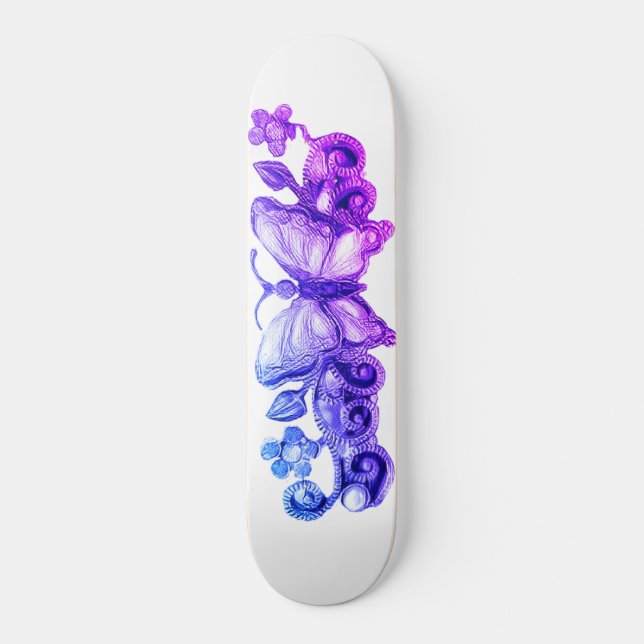 Skate Girls Floral Butterfly (Frente)