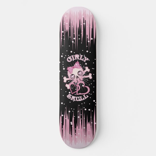 Skate Girly Skull (Frente)