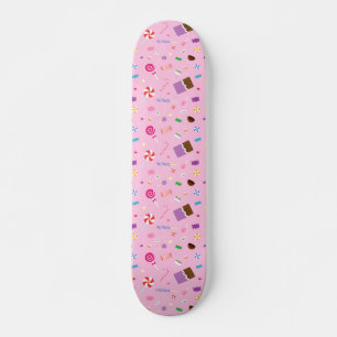 Skate Girly Sweet Candy Patterno Para Meninas