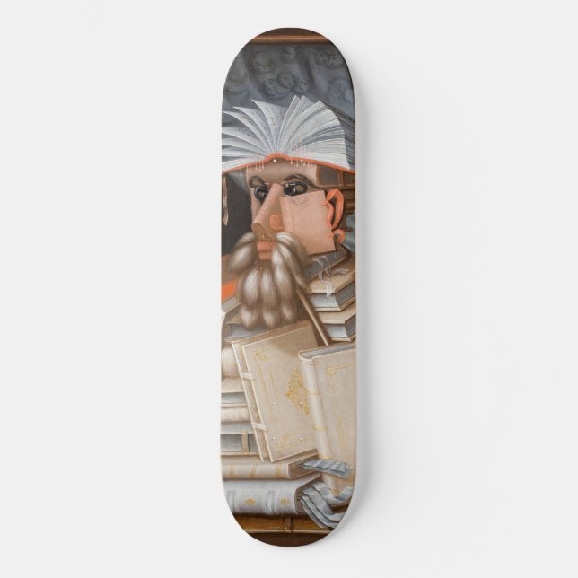 Skate Giuseppe Arcimboldo - O Bibliotecário (Frente)