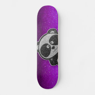Skate Glitter Roxo Preto-Preto-Preto