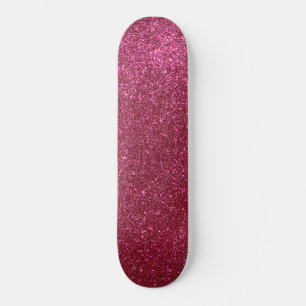 Skate Glitter Vermelho Brilhante