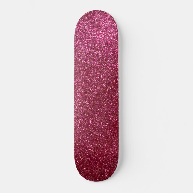 Skate Glitter Vermelho Brilhante (Frente)