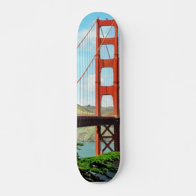 Skate Golden gate bridge em San Francisco (Frente)