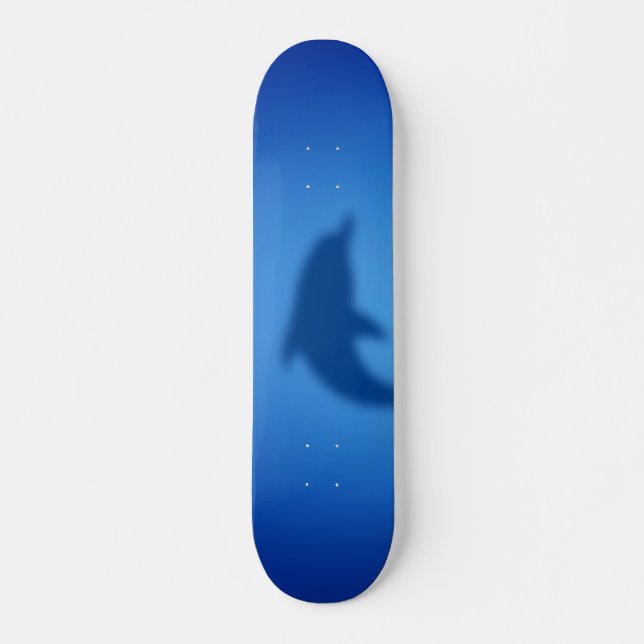 Skate Golfinho-azul (Frente)
