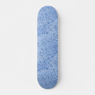 Skate Gotas de água azul