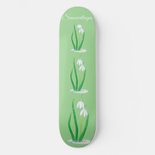 Skate Gotas de neve (Galanthus nivalis) Personalizadas
