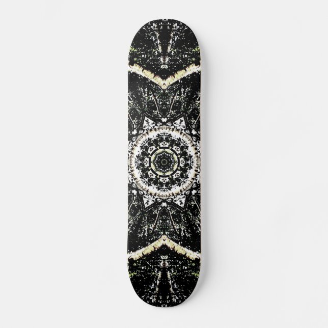 Skate Gótico Kaleidoscópio (Frente)