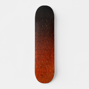 Skate Gradação da Brilhante Laranja e Preta