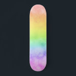 Skate Gradação da cor da água do arco-íris da árvore omb<br><div class="desc">Gradação da cor da água do arco-íris da árvore ombre</div>