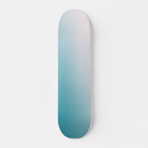 Skate Gradiente Branco e Teal