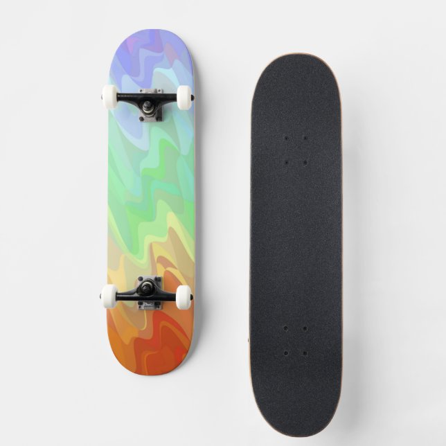 Skate Gradiente Esbatido (Frente)