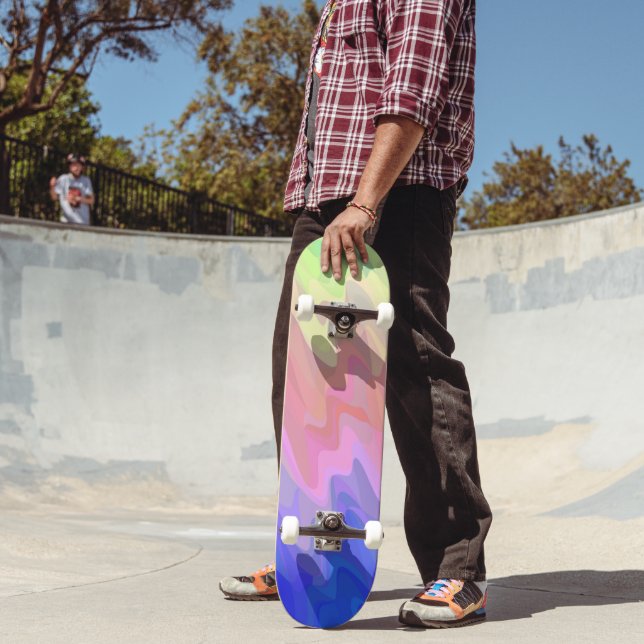 Skate Gradiente Irregular (Ao ar livre 2)