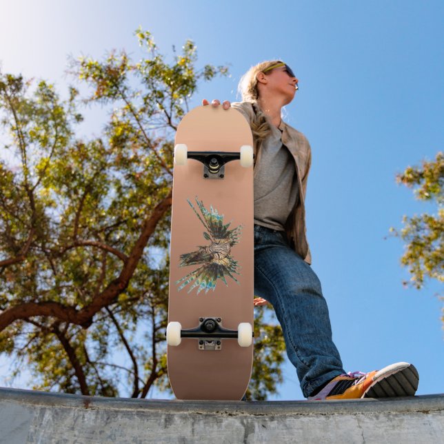 Skate Gradiente Pêssego - profundo a claro | Modos Sazon (Ao ar livre 1)