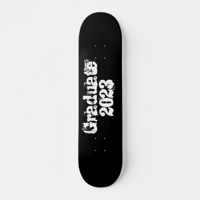 Skate Graduação Personalizável 2023 Tendência Legal (Frente)