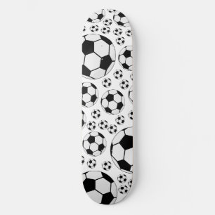Skate Gráfico de Bola de Futebol Clássico Fã de Esportes