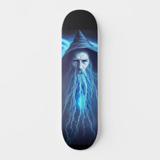 Skate Gráfico de Thunder do Assistente de Simpatia Azul