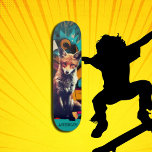 Skate Grafite Estético Retroativo Lady FOX<br><div class="desc">Grafite de skate Lady FOX Skating é sobre diversão,  e há algo para todos na nossa área de skate. Um skate fabuloso garantiu que levanta um sorriso! . . Divirta-se com sua mensagem pessoal - patinando nas ruas e skatepark,  ou cruzando.</div>