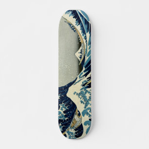 Skate Grande onda de Katsushika Hokusai fora de Kanagawa