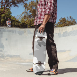 Skate Gray Urban Military Camouflage Pattern