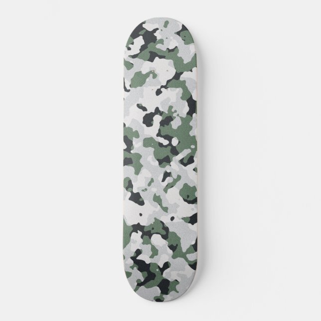 Skate Green camouflage pattern (Frente)
