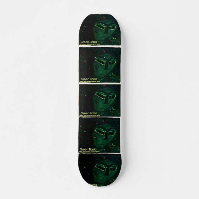 SKATE GREEN RASTA (Frente)