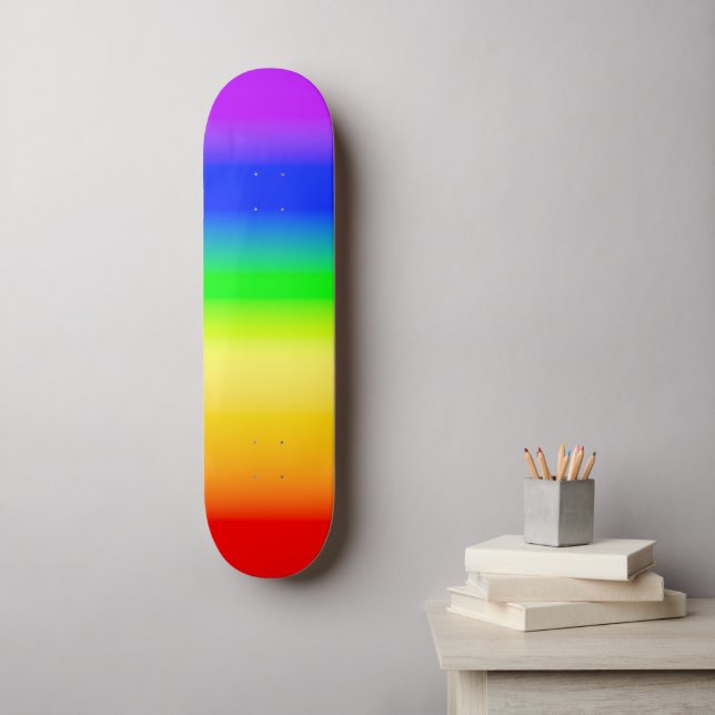 Skate Grelha LGBT Gradient Ombre (Arte de parede)