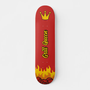 Skate Grill Queen Crown