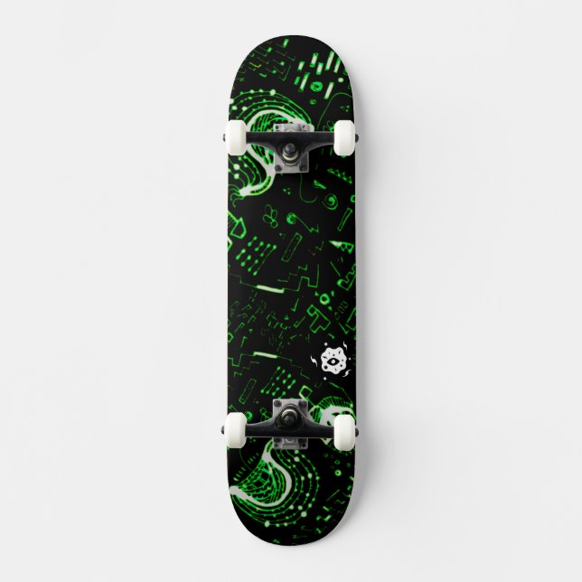 Skate Groovy Verde (Frente)