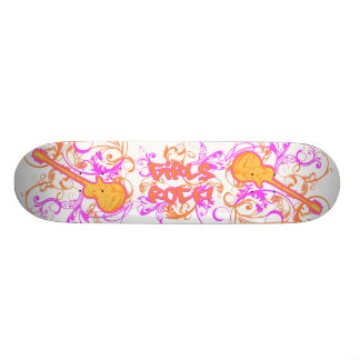 Skate Grunge da guitarra da rocha das meninas do KRW