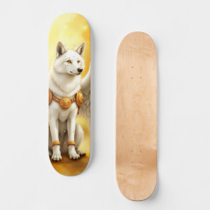 Skate Guardião da Aurora – O Lobo de Asa Branca.