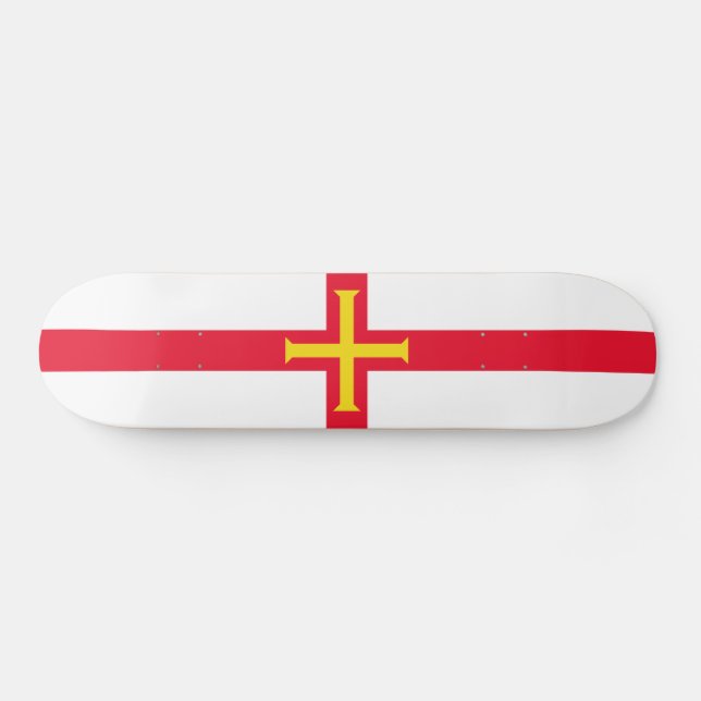 Skate Guernsey Flag (Horz)