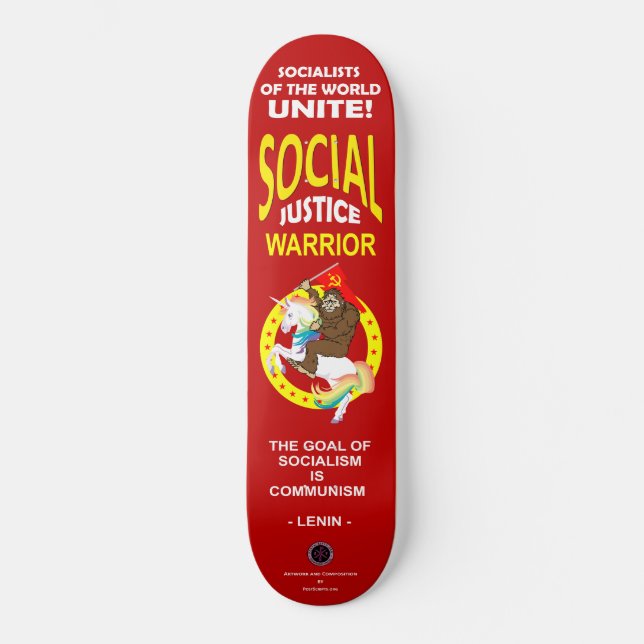 Skate Guerreiro da Justiça Social (Frente)
